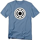 Popfunk Green Lantern Blue Lantern Corps Logo T Shirt (Large)