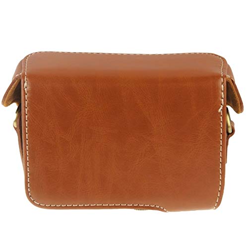 Housse cuir premium rétro pour Sony RX100 M3 M4 M5 finition marron - 3