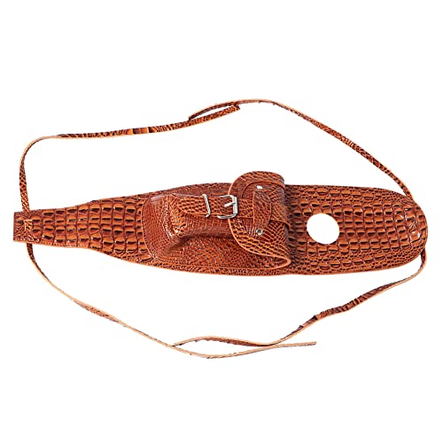 Cninba13 Motorcycle Gas Tank Bag, PU Leather Fuel Tank Bag, Dash Console Center Pouch Brown Bag for Harley Sportster models, XL883 XL1200, 48, 72
