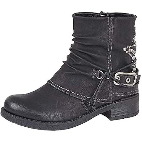 Cipriata L761A-5 UK / 38 EU Black Ankle Boots Cover