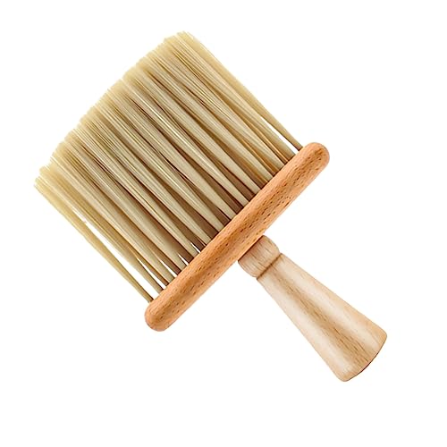 VALICLUD Professional Barber Neck Duster Brush Soft Bristle Fade Brush for Hair Cleaning