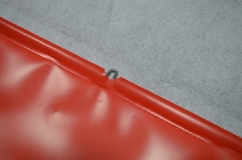 30 Stück Endfahne Schlussfahne Rot 30 x 30 cm Warnflagge überstehende Ladung