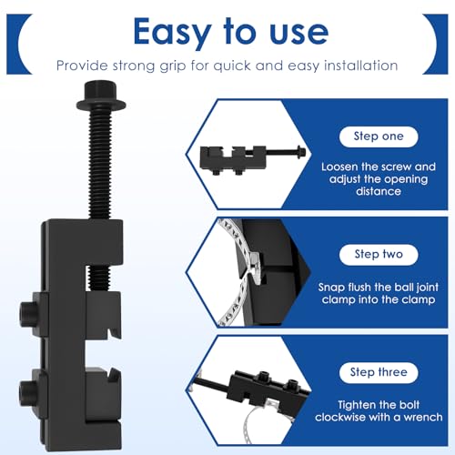 Foppla Achsmanschetten Schellen Zange, Achsmanschetten Spreizer Antriebswelle CV Boot Clamp Werkzeug für Lexus KFZ OEM 09521-24010 Klemmwerkzeug Ersetzen Ohr-Schlauchklemmen-Zange Einstellbare