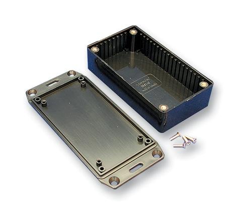 Boîtier rack 48,3 cm en ABS isolé avec couvercle plat étanche à la poussière 1591dflgy