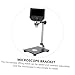 Angoily Microscope Lifting Stand Light Source Precision Bracket Holder Sturdy Industrial Camera Support Microscope Stand Accessory