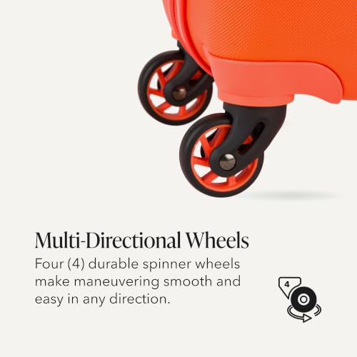Image of SwissGear 7366, Orange, 2-Piece Set (19 /27), Signature Hardside Expandable Luggage With Spinner Wheels