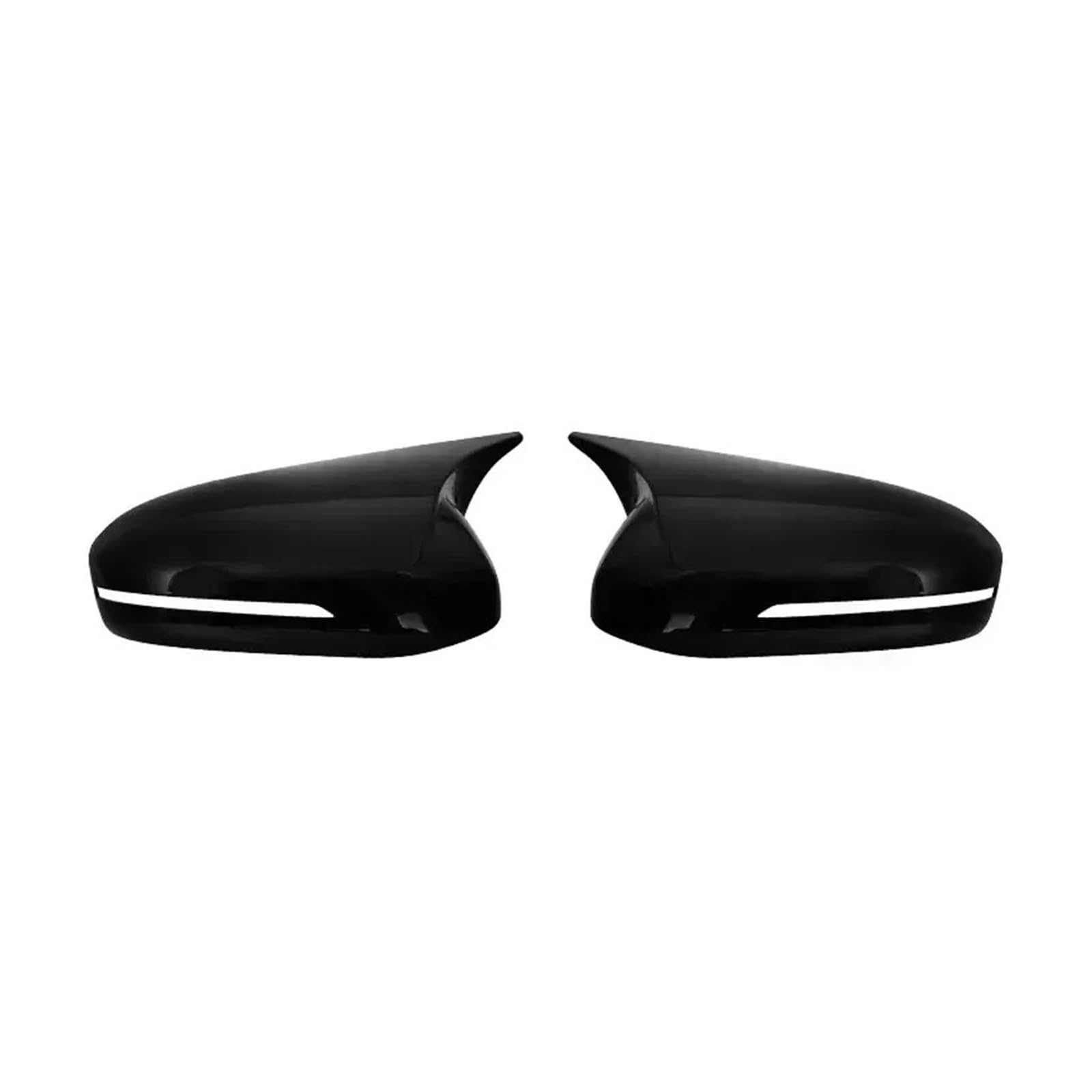 Rearview Mirror Cover Cap for KIA K5 for Optima 2011-2020 Side Door Rearview Mirror Cover Sticker Trim(Bright Black)