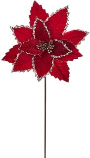 Napco Imports Red Velvet Poinsettia