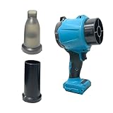 2-in-1-Akku Gartenwerkzeug und Reiniger, 32.000 Umdrehungen, starker Druck, 860 G, starke Belüftung, leichtes Kunststoffdesign für die Reinigung von Außenbereichen, Gartengebläse, Staubsauger