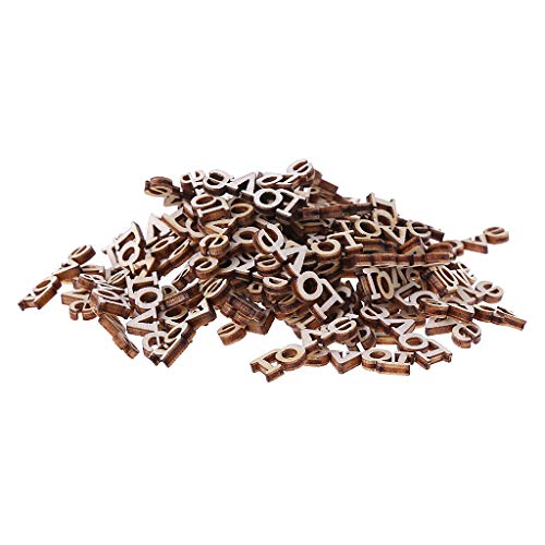 Baiyao 100 Pcs"LOVE" En Bois, Lettres, Embellissements Pour L'artisanat D'art De Bricolage, Décoration Intérieure, Mariage, Scrapbooking Cover