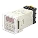 Vanky Industry DH48J-8 1-9999 Panel Mount Digital Counter Relay w Base AC/DC 24V 50/60Hz