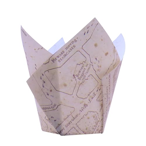 Miniatura 3 de Pme Harry Potter Tulipas Para Muffins, Set De 24, Marauders Map