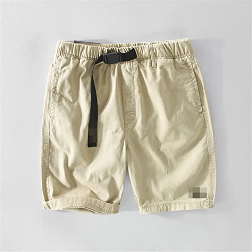 Short décontracté en coton de qualité supérieure coupe ample et minimaliste - 3