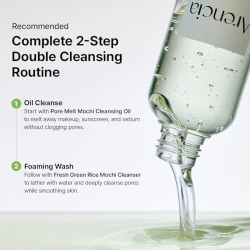 Image of Arencia Rice Mochi Double Cleansing Duo for clear, acne-prone skin
