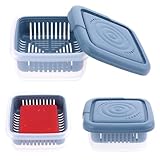 Soap Dish with Lid Leakproof Soaps Box Square Soap Travel Case with Drainage Layer Shower Shampoo Holder Travel Size Toiletries for Gym Bathroom Traveling Camping