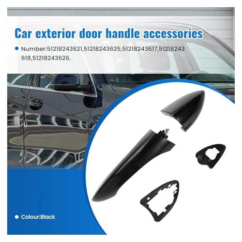 Poignées de porte extérieure robustes adaptées pour BMW X5 E53 - 5