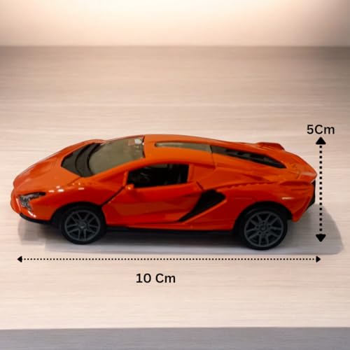Image of Stylbase die cast Pull Back Cars for Kids 10 Cm Alloy Metal car Kids Toys for 2 - 5 Years | Vehicles Toys with Openable Door Games for Boys Playtime Adventures Birthday Gift