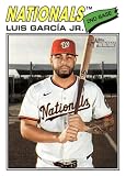 2026 Topps Heritage #43 Luis Garcia Jr. NMMT Nationals