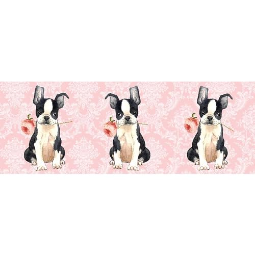 Taza grande de cerámica Boston Terrier 15 oz miniatura 3