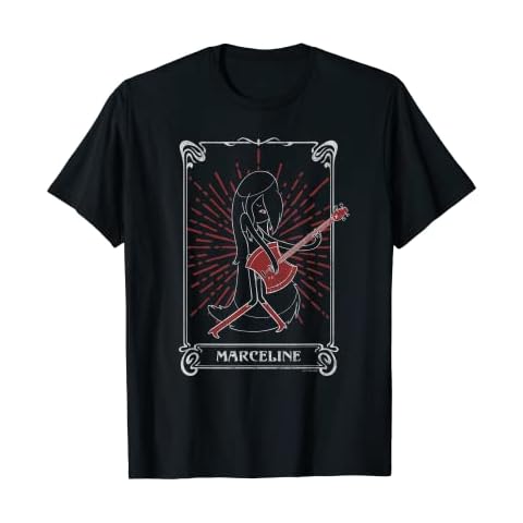 Adventure Time Halloween Marceline Tarot Card T-Shirt Cover