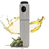 freidora usada en venta DISEÑO ELEGANTE: dispone de una botella rellenable de 100ml con acabado en acero inoxidable antideslizante y boquilla oculta antipolvo fácil de limpiar, apta para uso alimenticio.