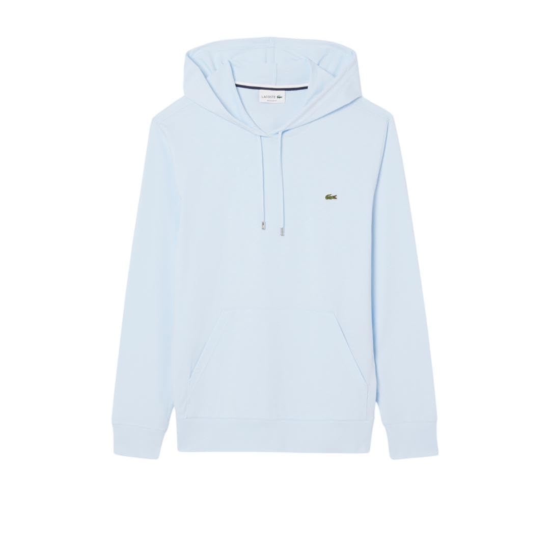Lacoste Long Sleeved Hooded T-Shirt Camiseta de Manga Larga con Capucha Hombre (Pack de 1)