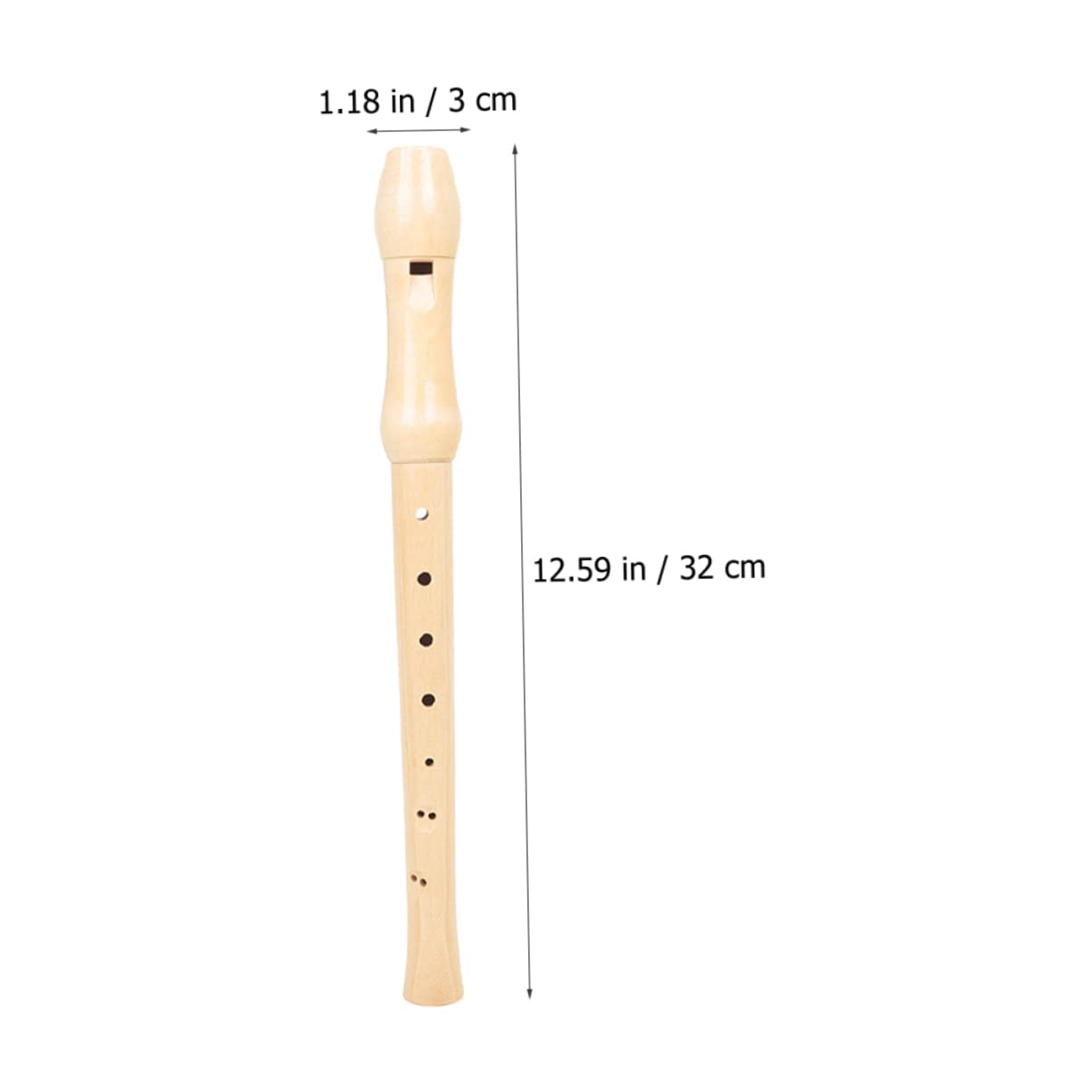 VICASKY Mini Recorder Device 8 Hole Soprano Recorder Student Clarinet Children's Practice Clarinet Wind Instrument for Boys and Girls
