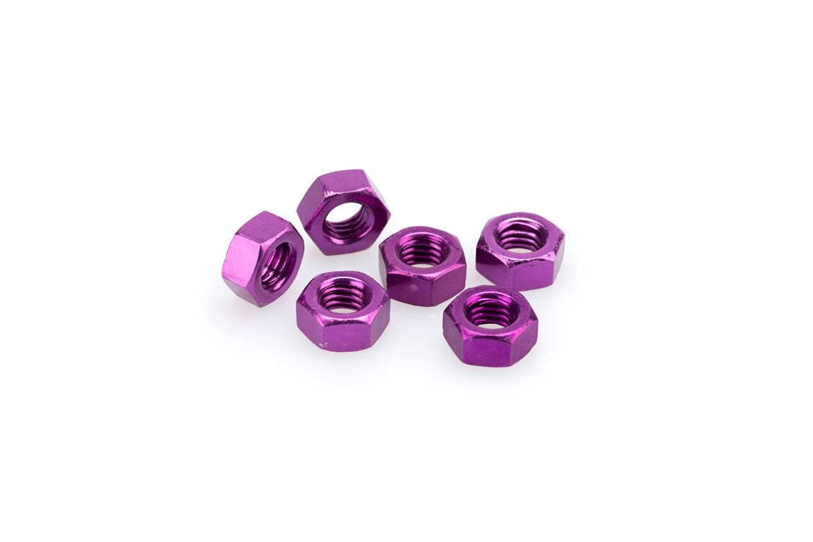 Puig 0863l Blister 6 Nuts M8 – Lilac
