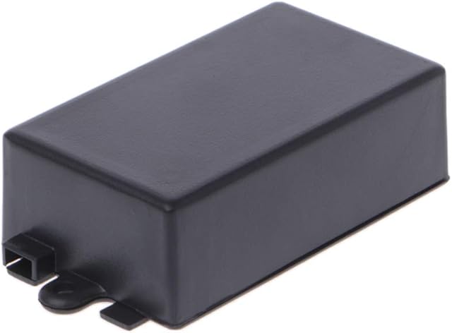 JUNESUN Waterproof Plastic Electronic Enclosure Project Box Black 65x38x22mm Connector