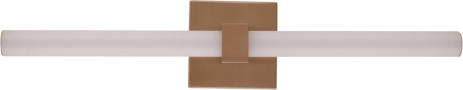 Craftmade 20324SB-LED Linear Vanity, Integrated LED, Satin Brass