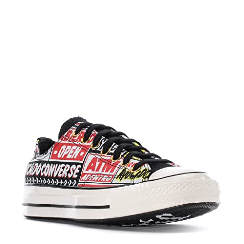 Image of Converse Men's Chuck Taylor All Star '70s Sneakers Mi Gente Black /Multi /Egret
