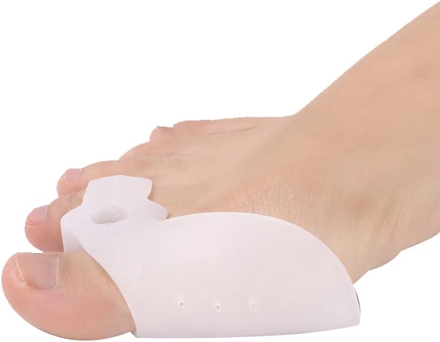 Silicone Gel Bunion Toe Separator - Hallux Valgus Corrector – Big Toe Straightener – Toe Separator/Straightener - Unisex – Foot Care