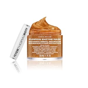 Peter Thomas Roth | Pumpkin Enzyme Mask | Enzymatic Dermal Resurfacer, Exfoliating Pumpkin Facial Mask for Dullness, Fine Lines, Wrinkles and Uneven Skin Tone , 1 count (5 Fl Oz)