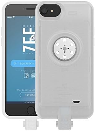 Battery case iPhone 6/6s/7/8- with Built-In 64GB Memory+Battery 2600mAh+Wireless Charging - Clear (Apple Certified)