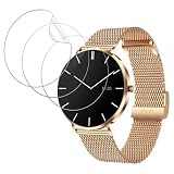 MEMELOKA Schutzfolie für Mivora Eleganza PRO 1.32 Zoll, [3 Stück] HD Anti-Kratzer Flexible Weiche TPU Folie mit Montage Rahmen, Hohe Empfindlichkeit & Blasenfreier Bildschirmschutz