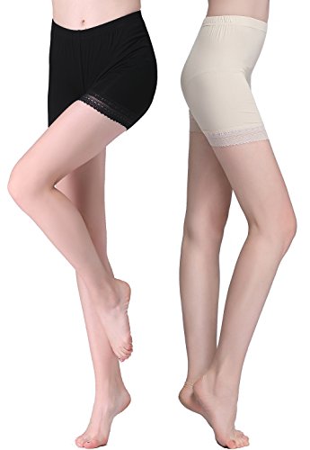 Vinconie Bragas Shorts Leggings Cortos Encaje Mujer Pantalon Short Ropa Interior