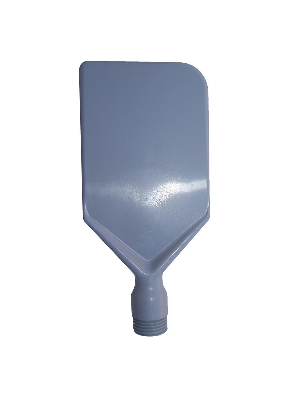 Maya Professional Tools 48290-11 Hartes Rührlöffelblatt, Polypropylen mit Gewinde für Stiel, FBK/Lebensmittelhygiene, Grau