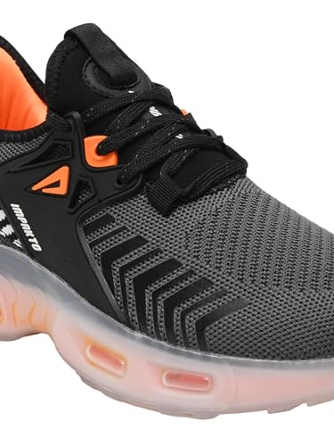 Image of Impakto Alpha Step Men Running Shoes | Lightweight & Breathable | Sport Shoes for Travel & Workout | Cushioned Insole for Comfort | Skid Resistant