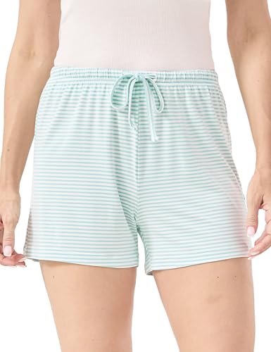 Image of GYS Women's Bamboo Viscose Cooling High Waisted Pajama Shorts