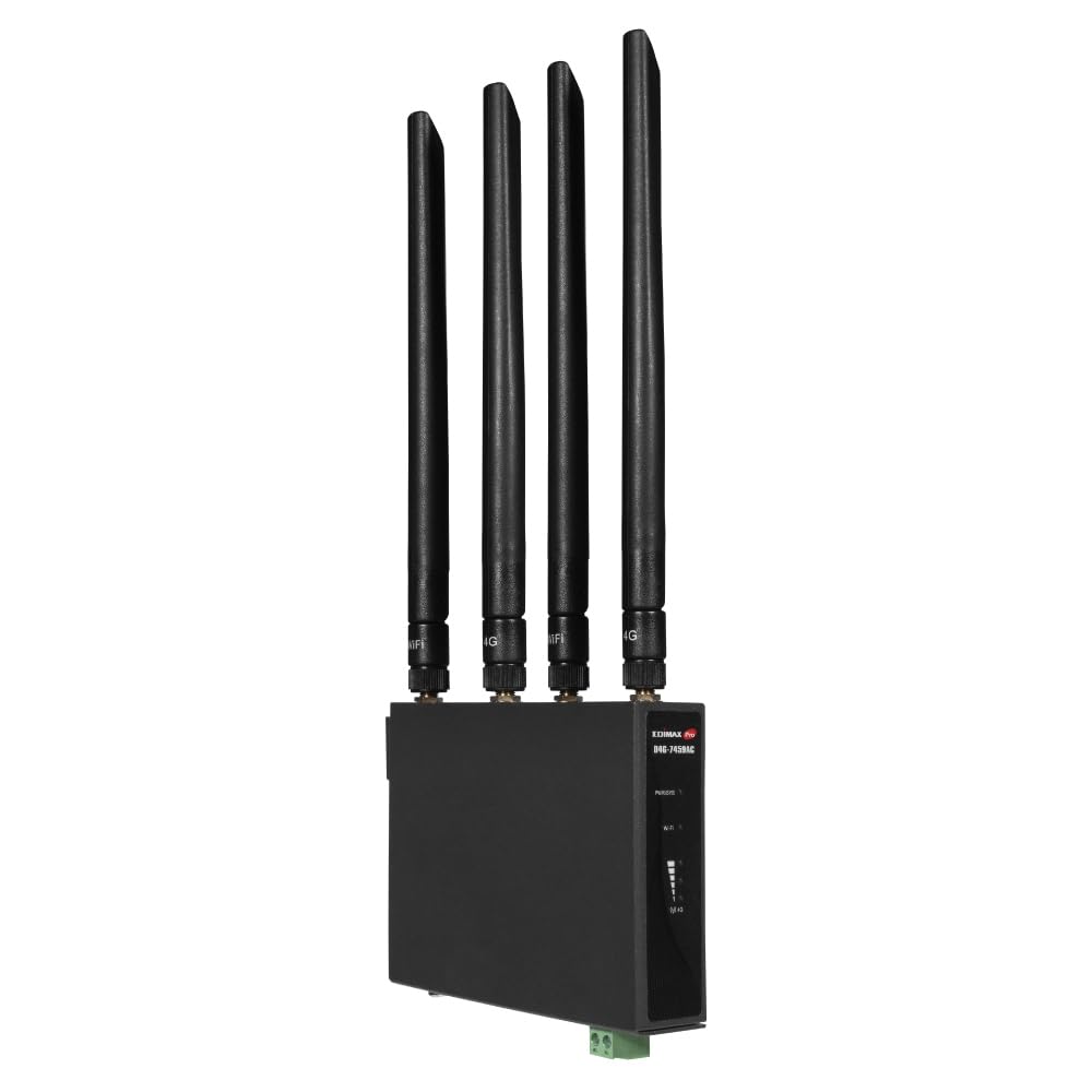 Edimax D5G-​8459 - Routeur Industrial 5G NR DIN-​Rail