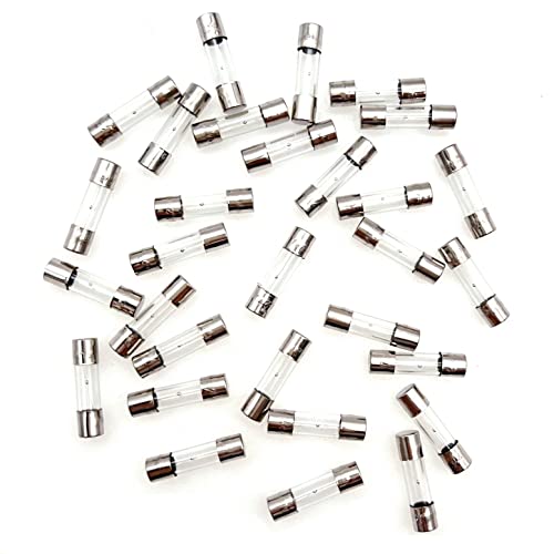 JZK 30 x T1AL250V 1A 250V Fusibles de soplado lento Fusibles de retardo de tubo de vidrio de 5x20 mm