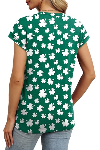 Image of Alaroo Womens Summer Tops Short Sleeve Shirts Crew Neck Tshirt Cute Trendy Tunic Blouses (S-3XL)