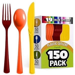 Thanksgiving Plastic Silverware Heavy Duty 150 Pcs Thanksgiving Plastic Cutlery Sets, Utensil Sets, 50 Of Each Forks, Knives & Spoons Disposable Cutlery Set, Flatware Set For Party Supplies Exquisite Thanksgiving Plastic Silverware Heavy Duty 150 Pcs Thanksgiving Plastic Cutlery Sets Utensil Sets 50 Of Each Forks Knives Spoons Disposable Cutlery Set Flatware Set For Party Supplies Exquisite