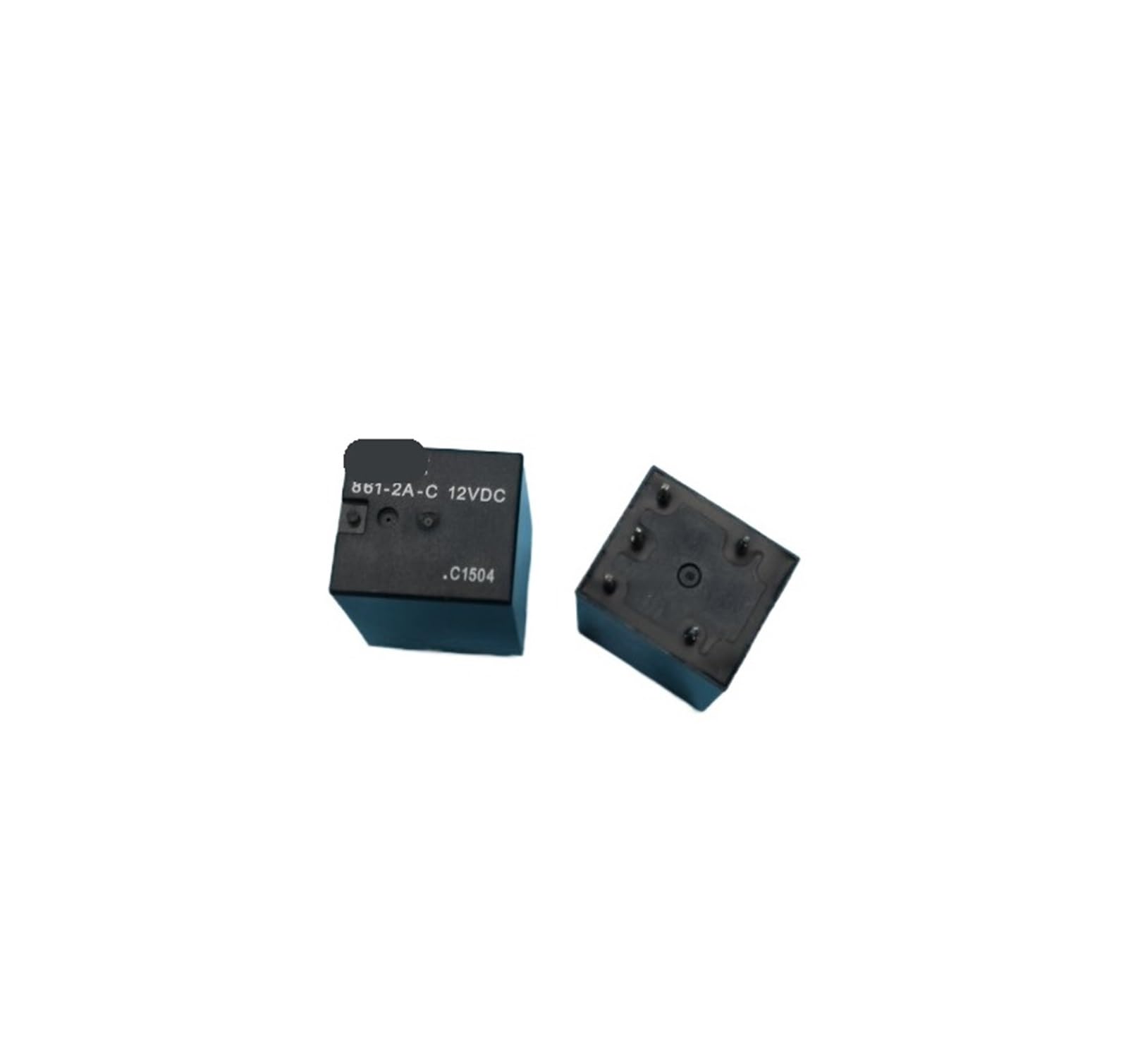 Relé automotriz 861-2A-C 12VDC 24VDC 30A de 1 pieza para control de corriente continua 2