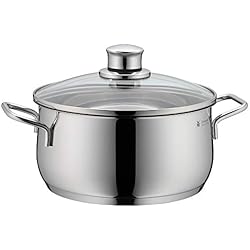 Cacerola De Acero WMF Diadem Plus Cacerola, Acero Inoxidable Pulido, 24 cm