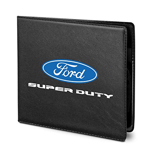 iPick Image for Ford Super-Duty Auto Insurance Registration PU Leather Document Holder Wallet