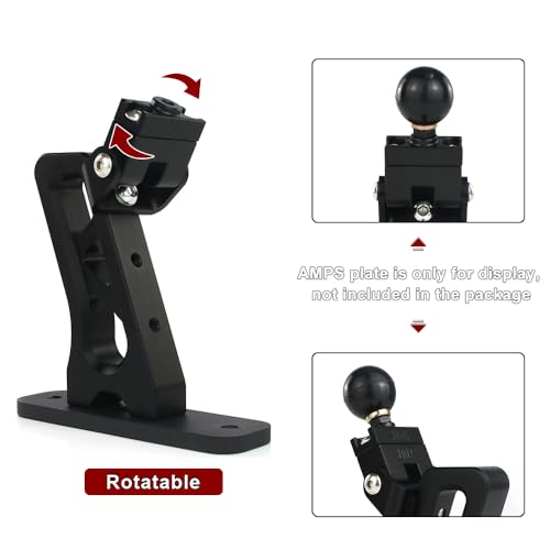 Image of GPS Mount Bracket Fit for 2015-2024 Slingshot Base /GT LE /S /SL /SL LE /SLR /SLR LE /R /R LE, Compatible with SP Connect Navigation Bracket
