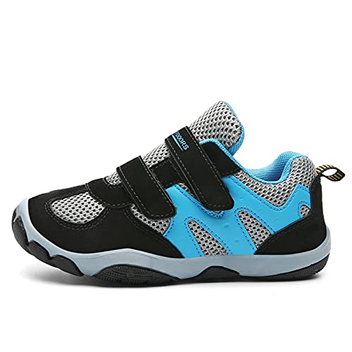 Boys Black Sneakers Girls Casual Walking Shoes Sport Running Sneakers(Toddler/Little Kid/Big Kid)2