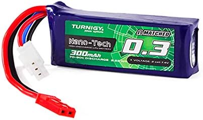 Turnigy Nano-Tech Plus 300mAh 2S 70C Lipo Pack