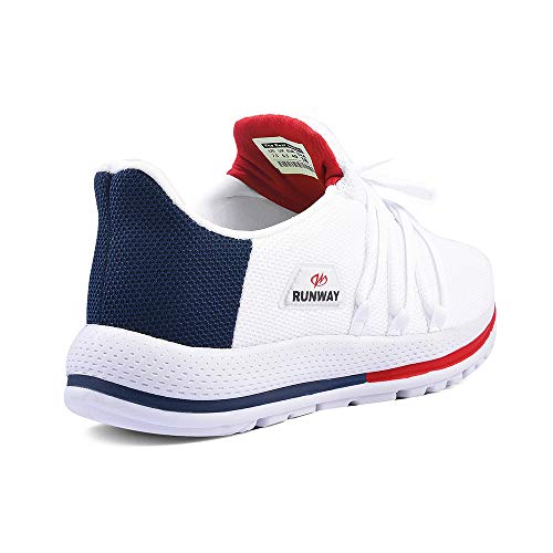 Tênis De Caminhada Corrida Academia Runway Soft Feminino Tamanho:36;Cor:Branco